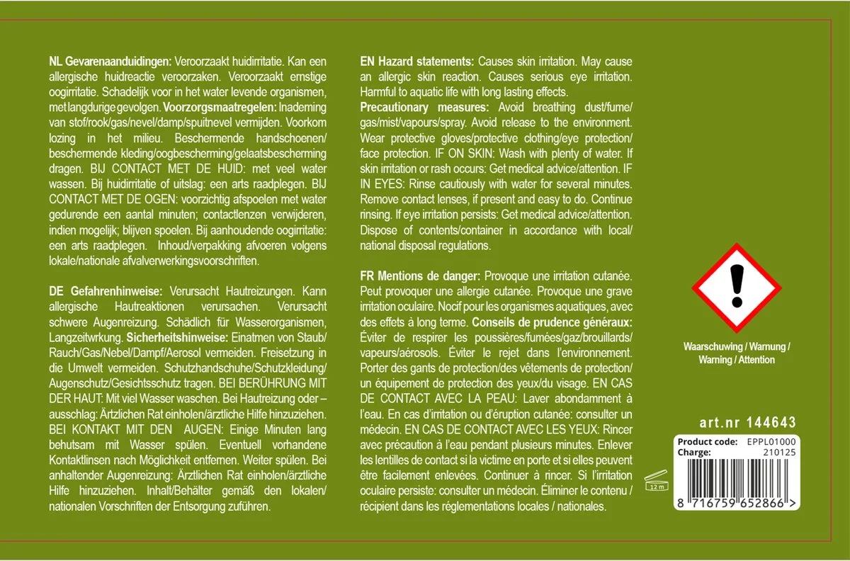 Epplejeck Hoefteer de Epplejeck – photo produit