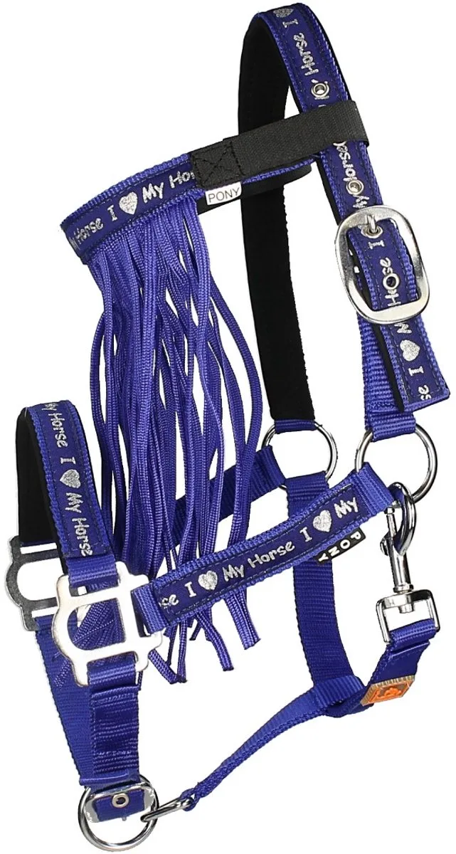 Halster Epplejeck Met Vliegenfrontriem Ain't That Cute by Epplejeck in Blue – product photo