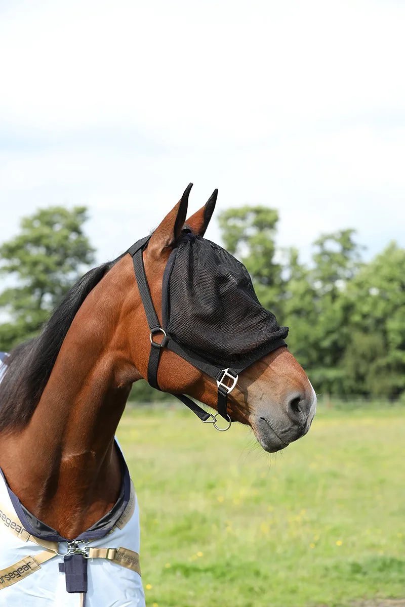 Halster Vliegenmasker Epplejeck - PAARD by Epplejeck in Black – product photo