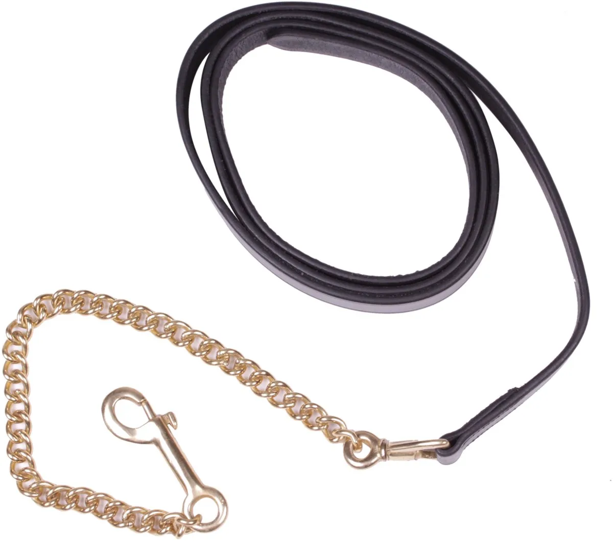 Hengstenketting Epplejeck Leer de Epplejeck en Noir – photo produit
