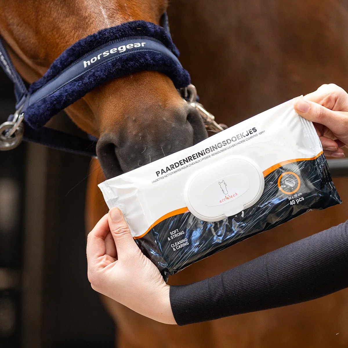 Paarden Reinigingsdoekjes Epplejeck van Epplejeck – productfoto