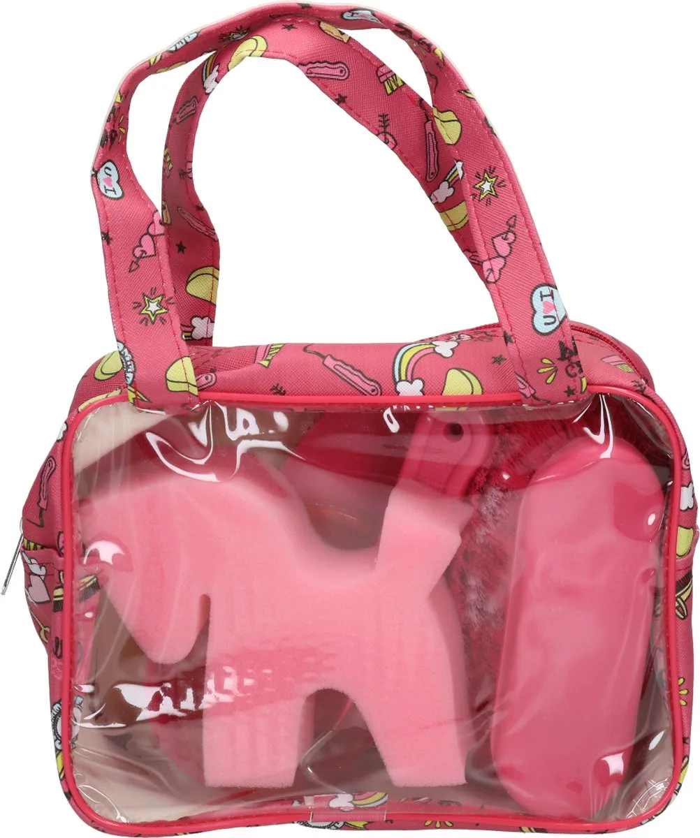 Poetsset Epplejeck Ejlet's Groom van Epplejeck in Roze – productfoto