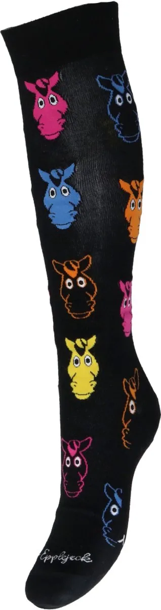 Sokken Epplejeck Ejcrazy Horse Zwart de Epplejeck – photo produit