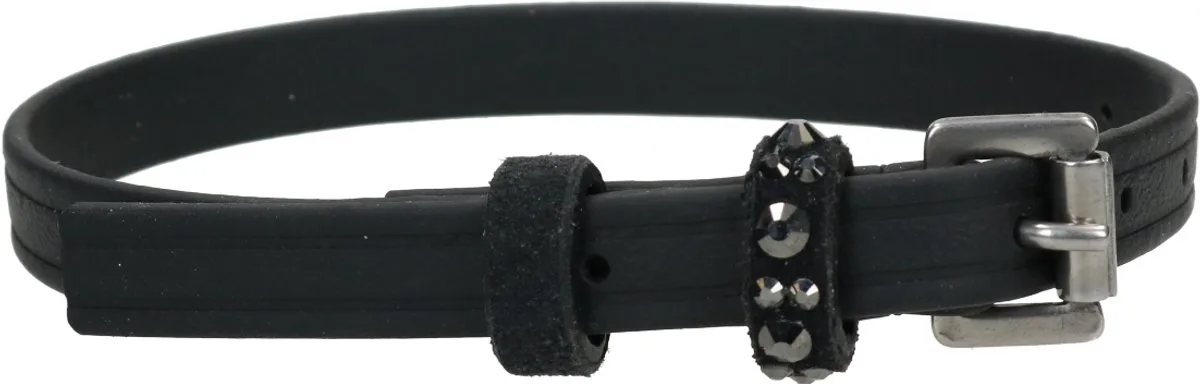 Sporenriemen Epplejeck Ejbiothane Crystal Zwart-zwart de Epplejeck en Noir – photo produit