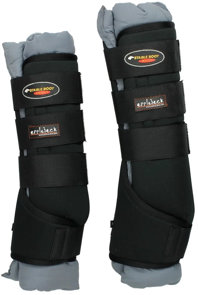 Transport En Stal Boots Epplejeck van Epplejeck in Zwart-grijs – productfoto