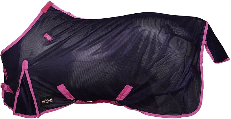Vliegendeken Epplejeck Ejtiny 2.0 Met Hals - 100/125 by Epplejeck in Donkerblauw-roze – product photo