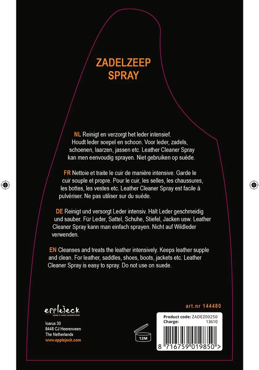 Zadelzeep Epplejeck Spray de Epplejeck – photo produit