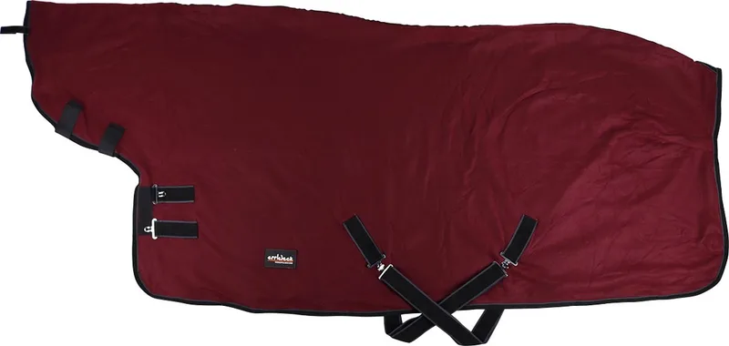 Zweetdeken Epplejeck Selva Full Neck - 165/215 von Epplejeck in Donkerrood – Produktfoto