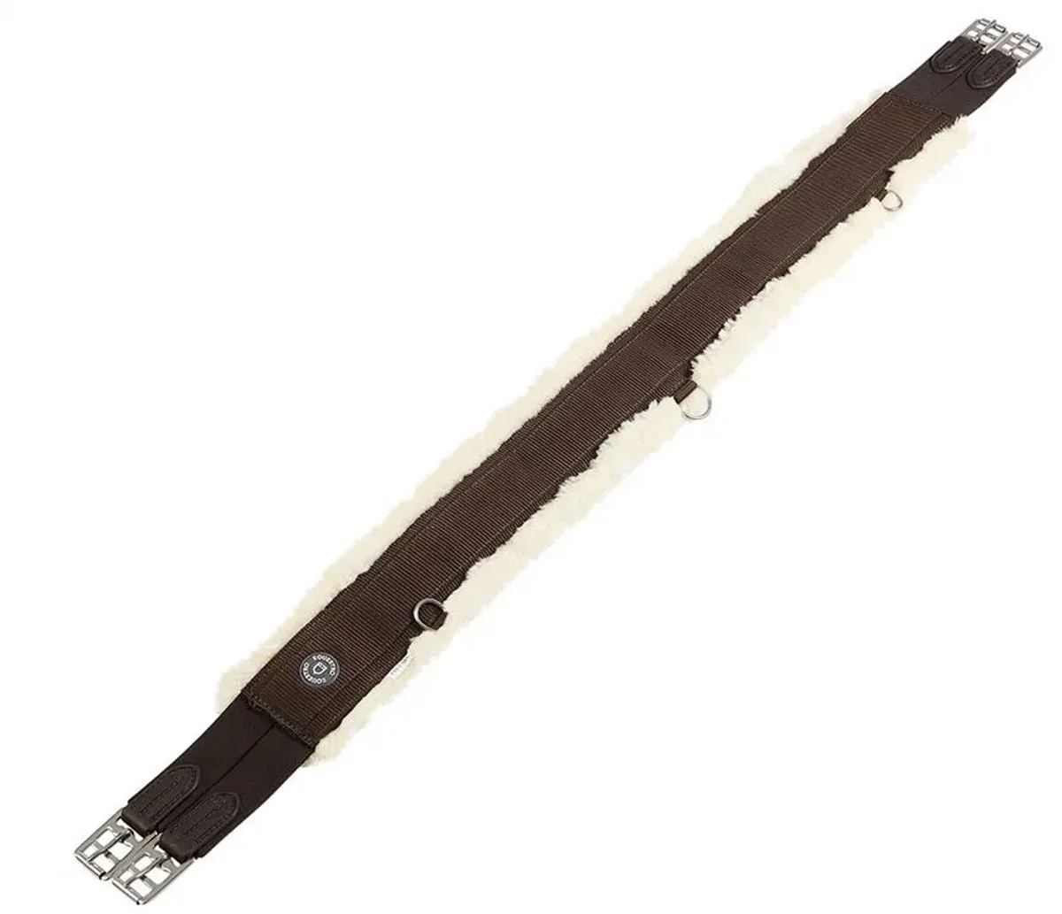Candice Springen Paardensingel Bruin 115 cm by Equestro in Dark Brown – product photo
