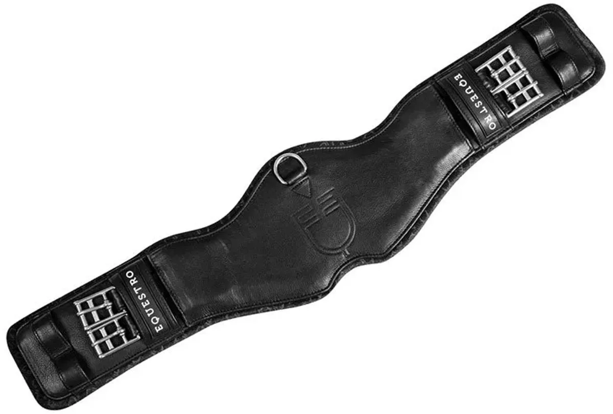 Sagomato Dressuur Paardensingel Zwart 75 cm by Equestro in Black – product photo