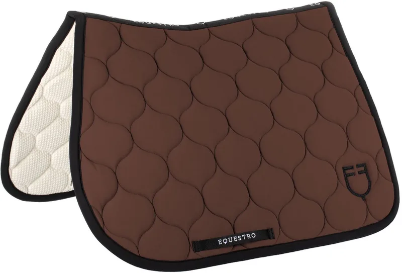 Zadeldek Onion FW25 Full van Equestro in Slate brown – productfoto