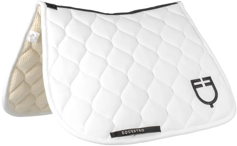 Zadeldek Onion FW25 Jump - Full fra Equestro i Hvid – produktbillede