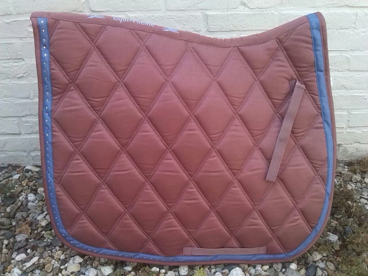 sjabrak met strass de Equi-Theme en Oud roze – photo produit