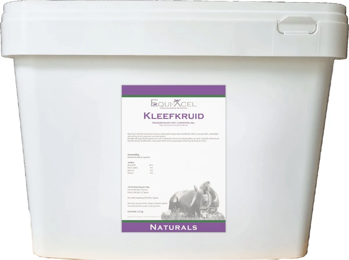 Kleefkruid - 2,5 kg van Equi-Xcel – productfoto