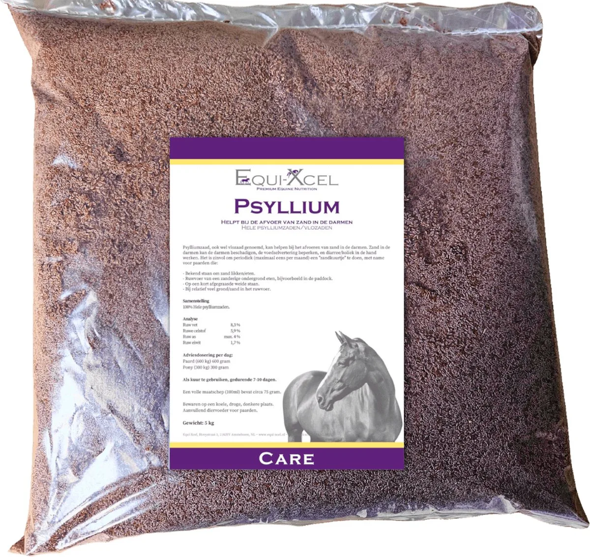 Psyllium - 5 kg de Equi-Xcel – photo produit