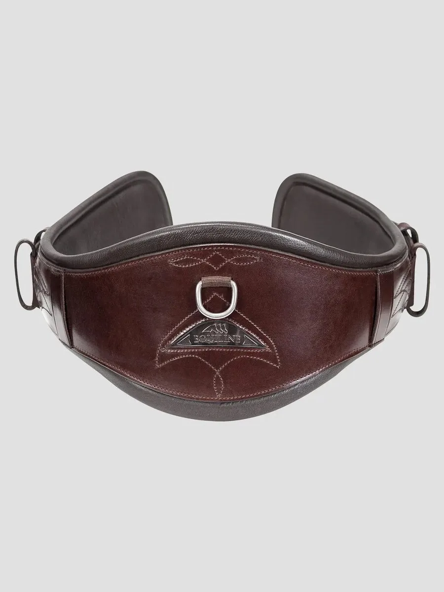 Anatomische Dressuursingel - Brown - 55 cm de Equiline en Marron – photo produit