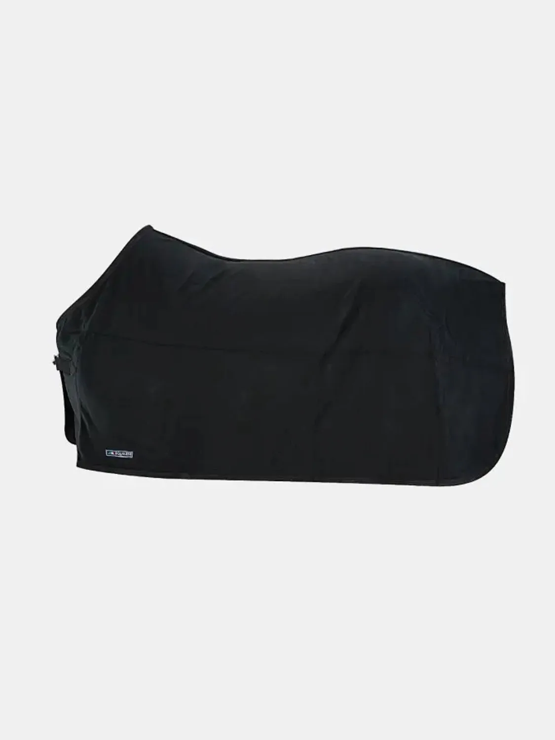 Deken Fleece Hugo Zwart - XL - Uitrijdeken | Zwart | Zweet dekens paard de Equiline en Noir – photo produit