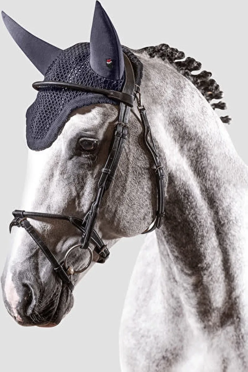 Gerald - Soundproof ear net Navy Full von Equiline in Schwarz – Produktfoto