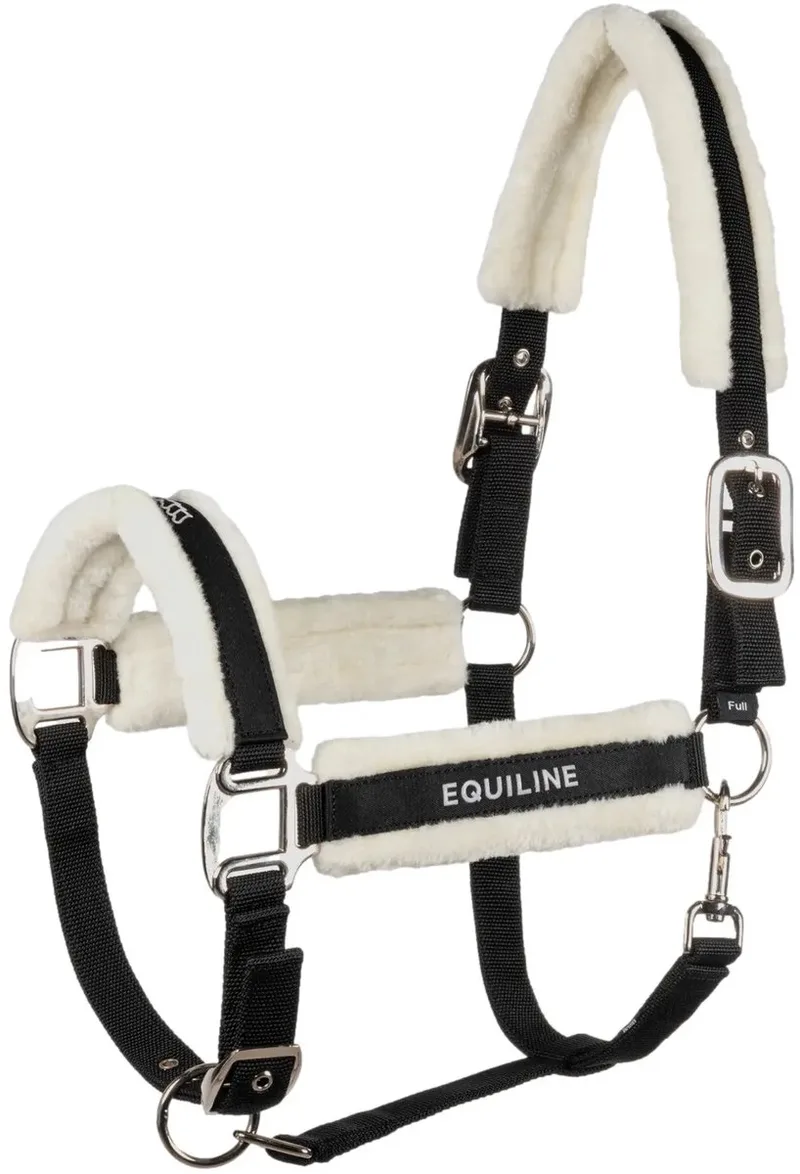 Halster voor paarden Equiline Tamir de Equiline en Noir – photo produit