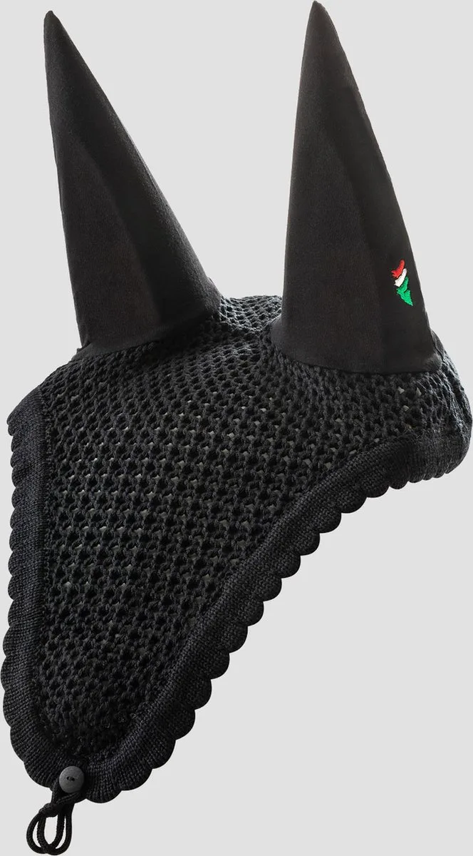 Ruben - Soundless Fly Veil With Fastening Loop de Equiline en Noir – photo produit