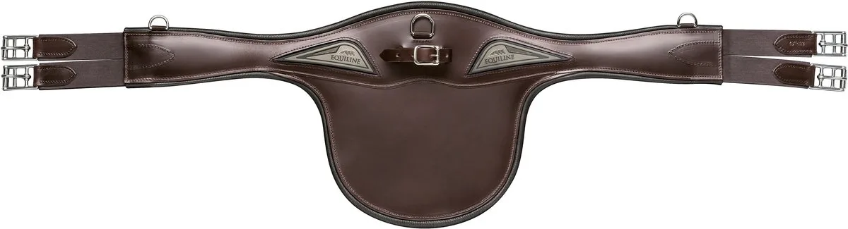 Springsingel met Buikflap-Brown-115 van Equiline – productfoto