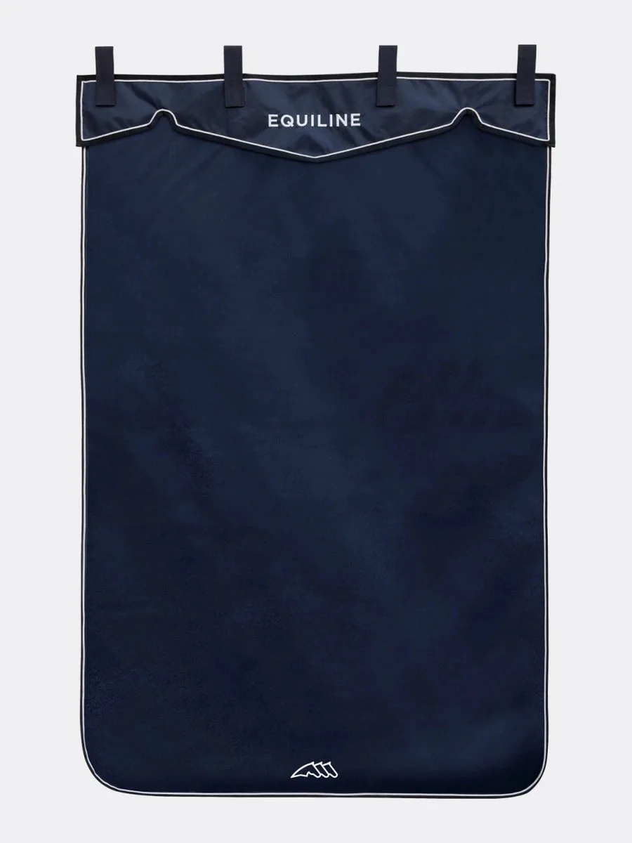 Stalgordijn Lang Blauw/Zilver koord de Equiline – photo produit