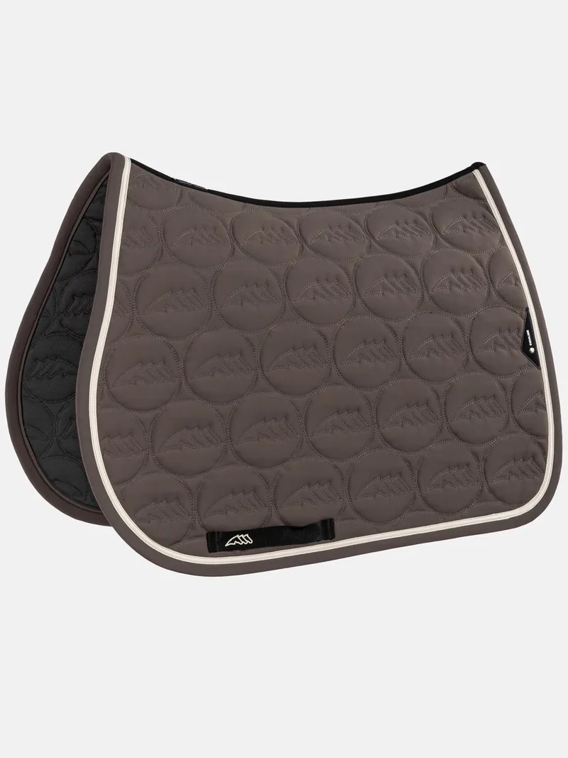 Zadeldek Tech logo Legion Blue - Dressage | Zadeldekje paard by Equiline in Blue – product photo