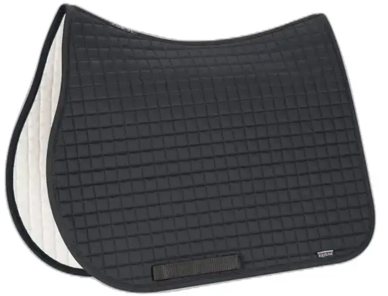 Zadeldek voor gecontroleerde paarden Equiline by Equiline in Black – product photo