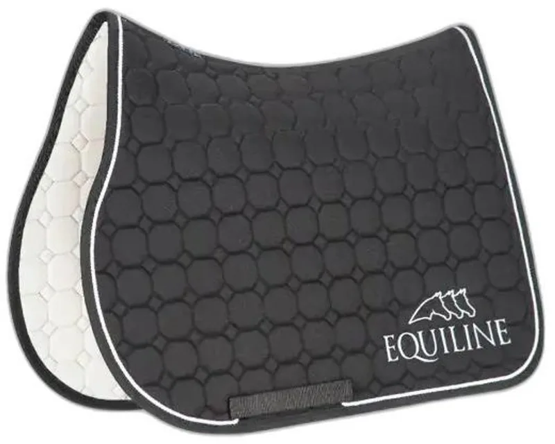 Zadeldek voor paarden Equiline Logo - Outline de Equiline en Noir – photo produit