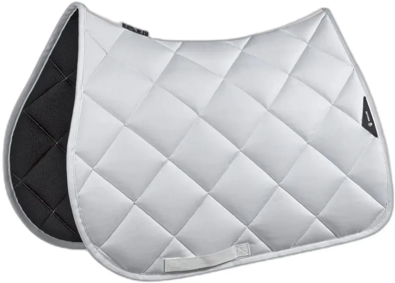 Zadeldek voor paarden Equiline Rombo von Equiline in Weiß – Produktfoto