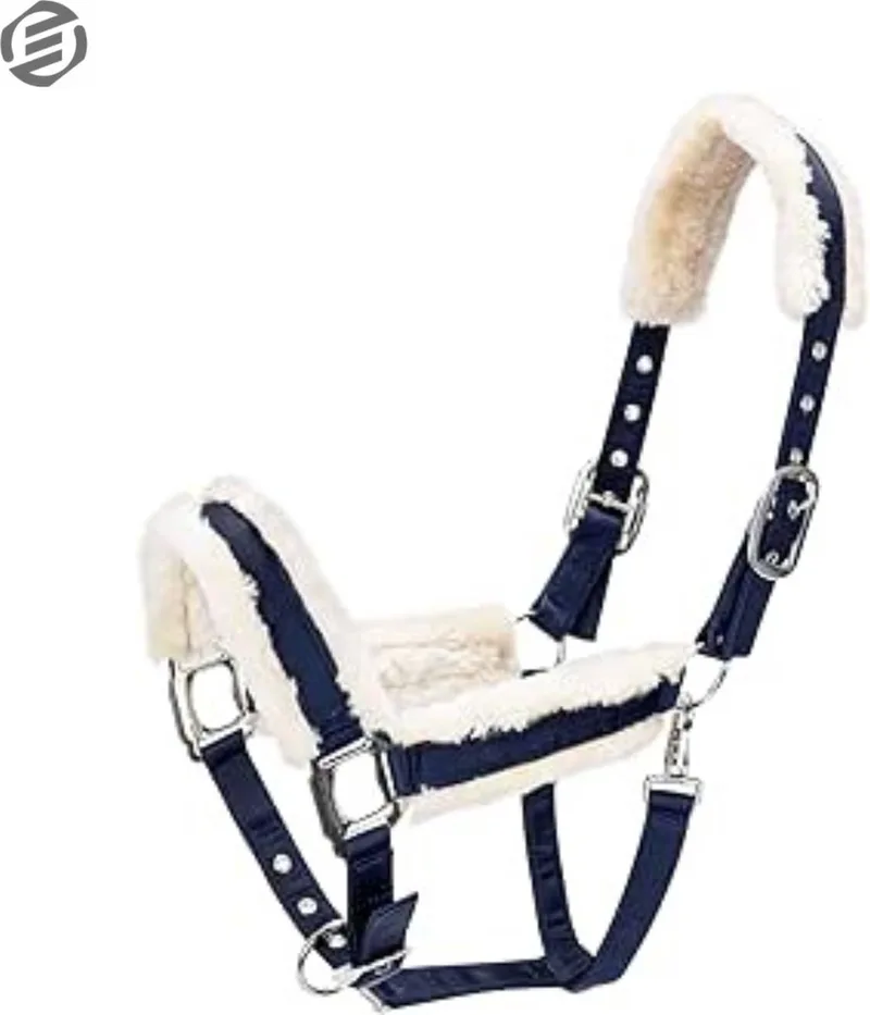 Hobby Horse Halster - Touwhalster - Hobbyhorsing - Halstertouw - Accessoires voor Hobby Horse de Equivera en Bleu – photo produit