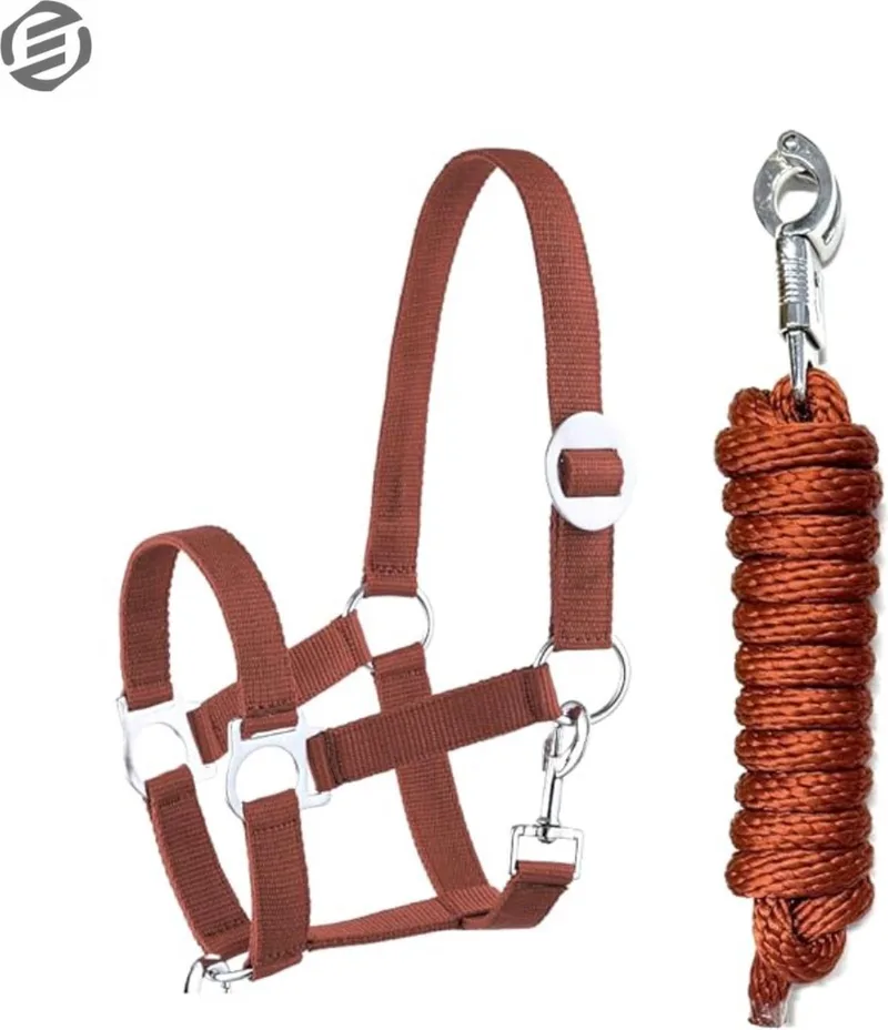 Hobby Horse Halster - Touwhalster - Hobbyhorsing - Halstertouw - Accessoires voor Hobby Horse by Equivera – product photo