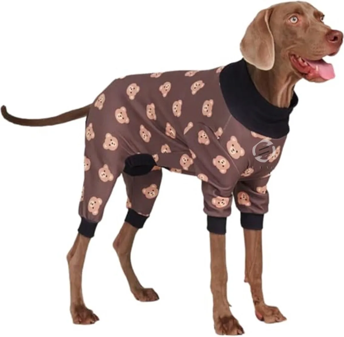 Honden Pyjama - Hondentrui - Honden Kleding - Hondenpyjama - Pyjama Voor Honden från Equivera i Bear Black – produktbild