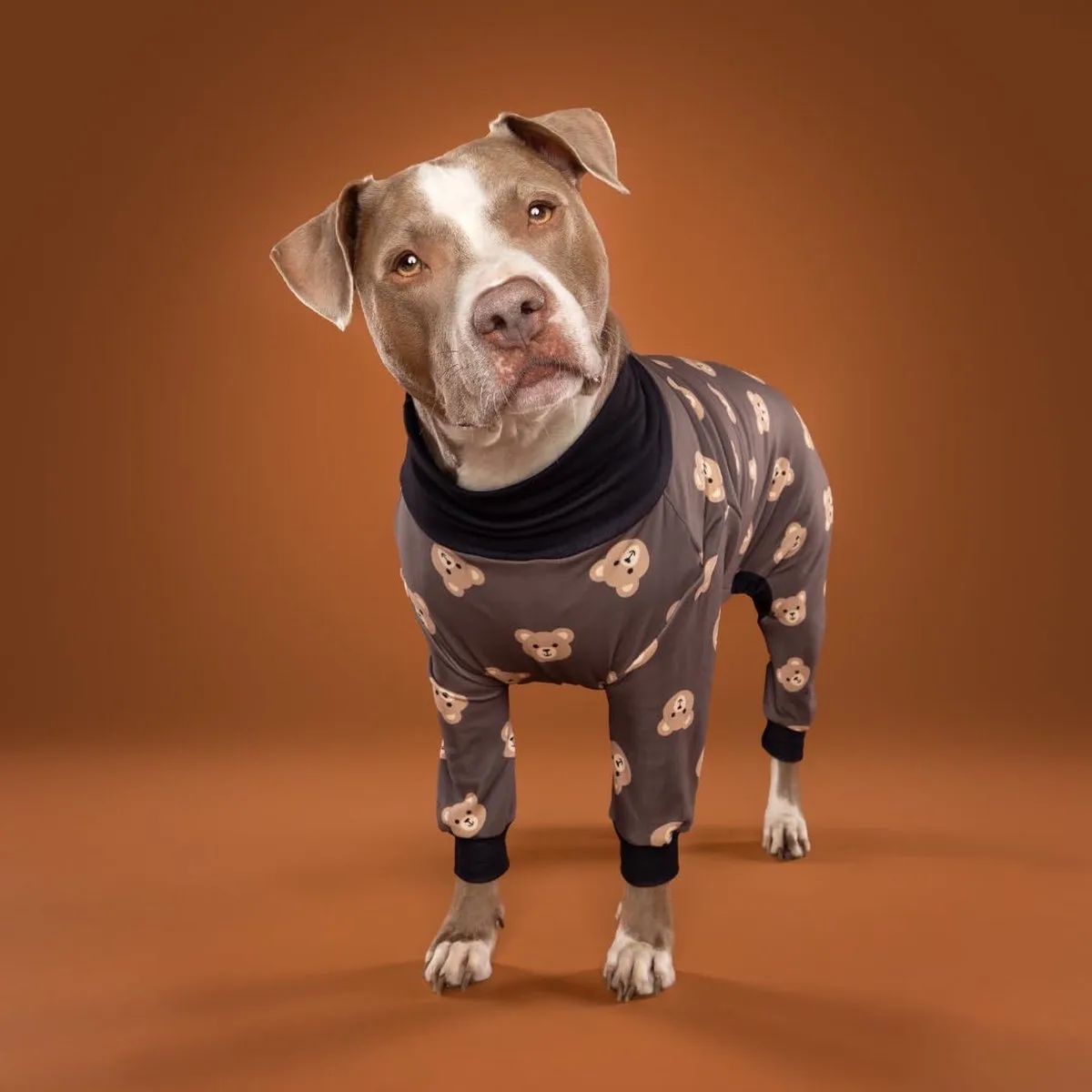 Honden Pyjama - Hondentrui - Honden Kleding - Hondenpyjama - Pyjama Voor Honden by Equivera in Brown – product photo