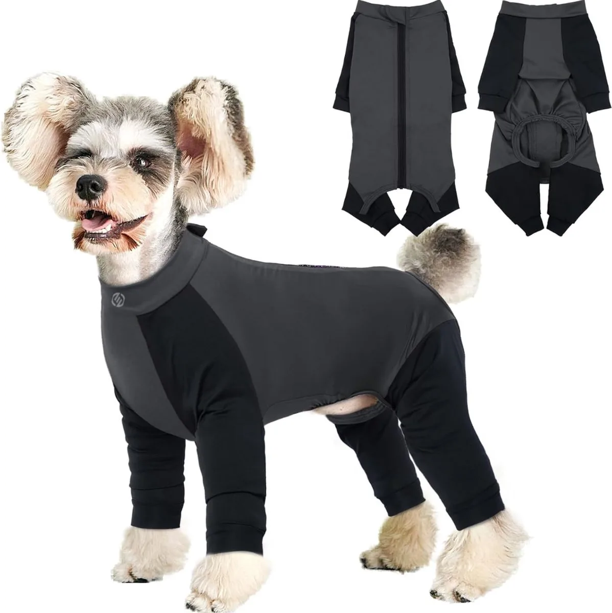 Honden Pyjama - Hondentrui - Honden Kleding - Hondenpyjama - Pyjama Voor Honden från Equivera i Grå – produktbild