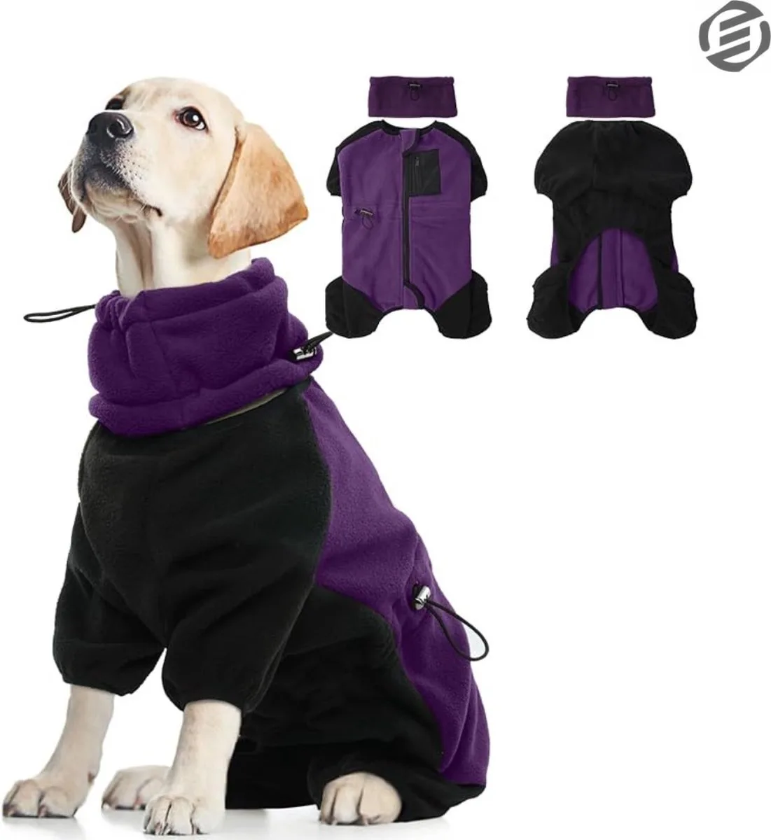 Honden Pyjama - Hondentrui - Honden Kleding - Hondenpyjama - Pyjama Voor Honden van Equivera – productfoto