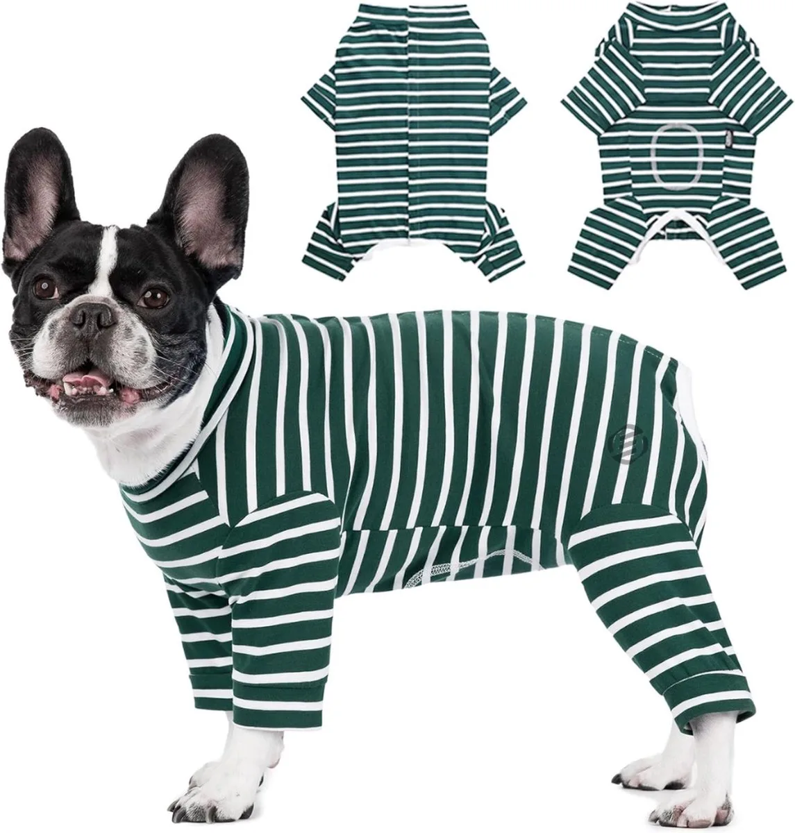 Honden Pyjama - Hondentrui - Honden Kleding - Hondenpyjama - Pyjama Voor Honden de Equivera en Vert – photo produit