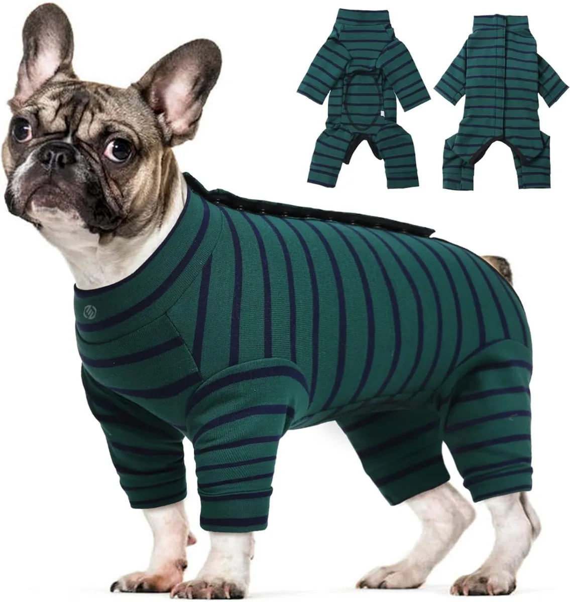 Honden Pyjama - Hondentrui - Honden Kleding - Hondenpyjama - Pyjama Voor Honden från Equivera i Groente – produktbild