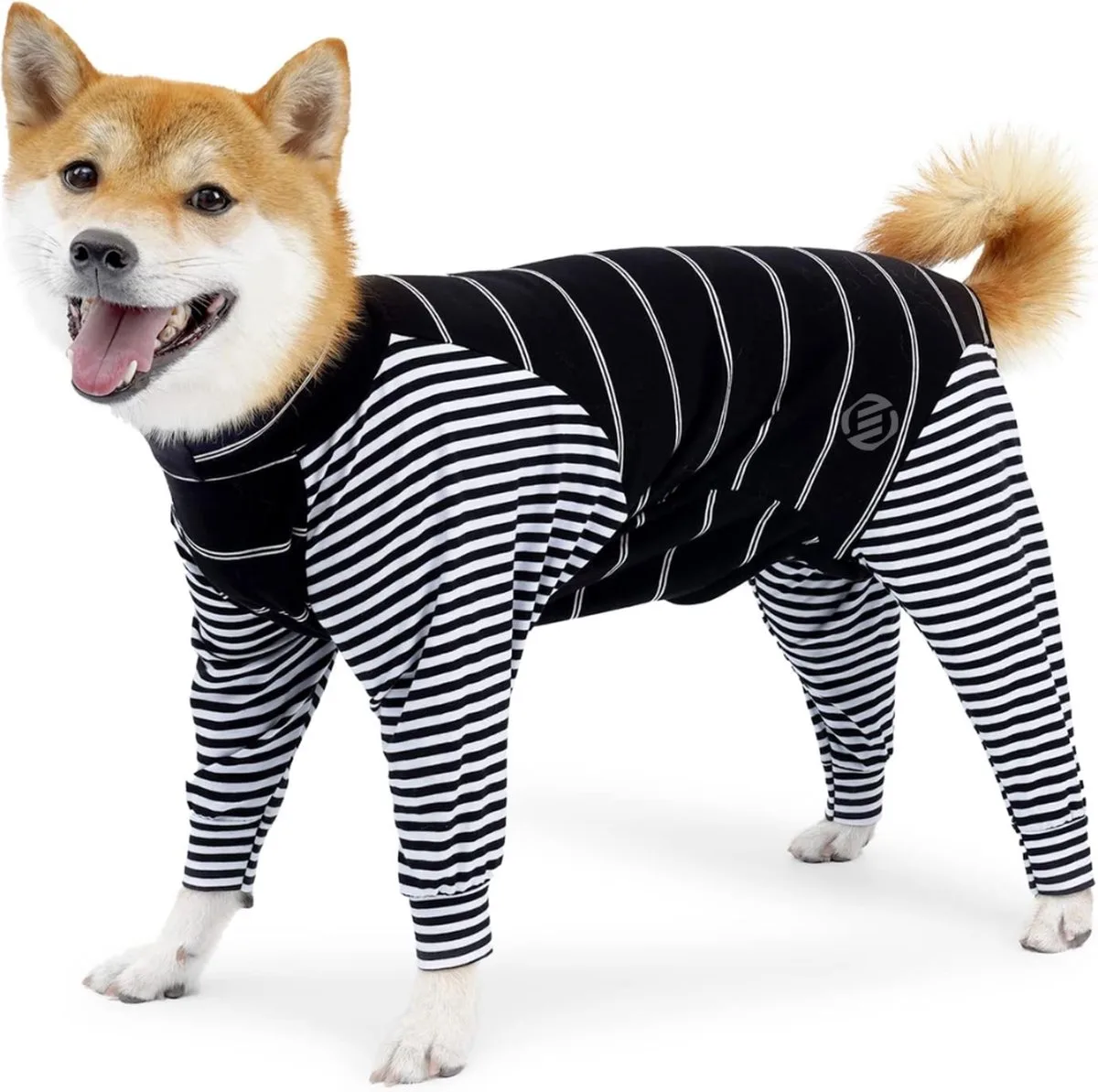 Honden Pyjama - Hondentrui - Honden Kleding - Hondenpyjama - Pyjama Voor Honden från Equivera i Svart – produktbild