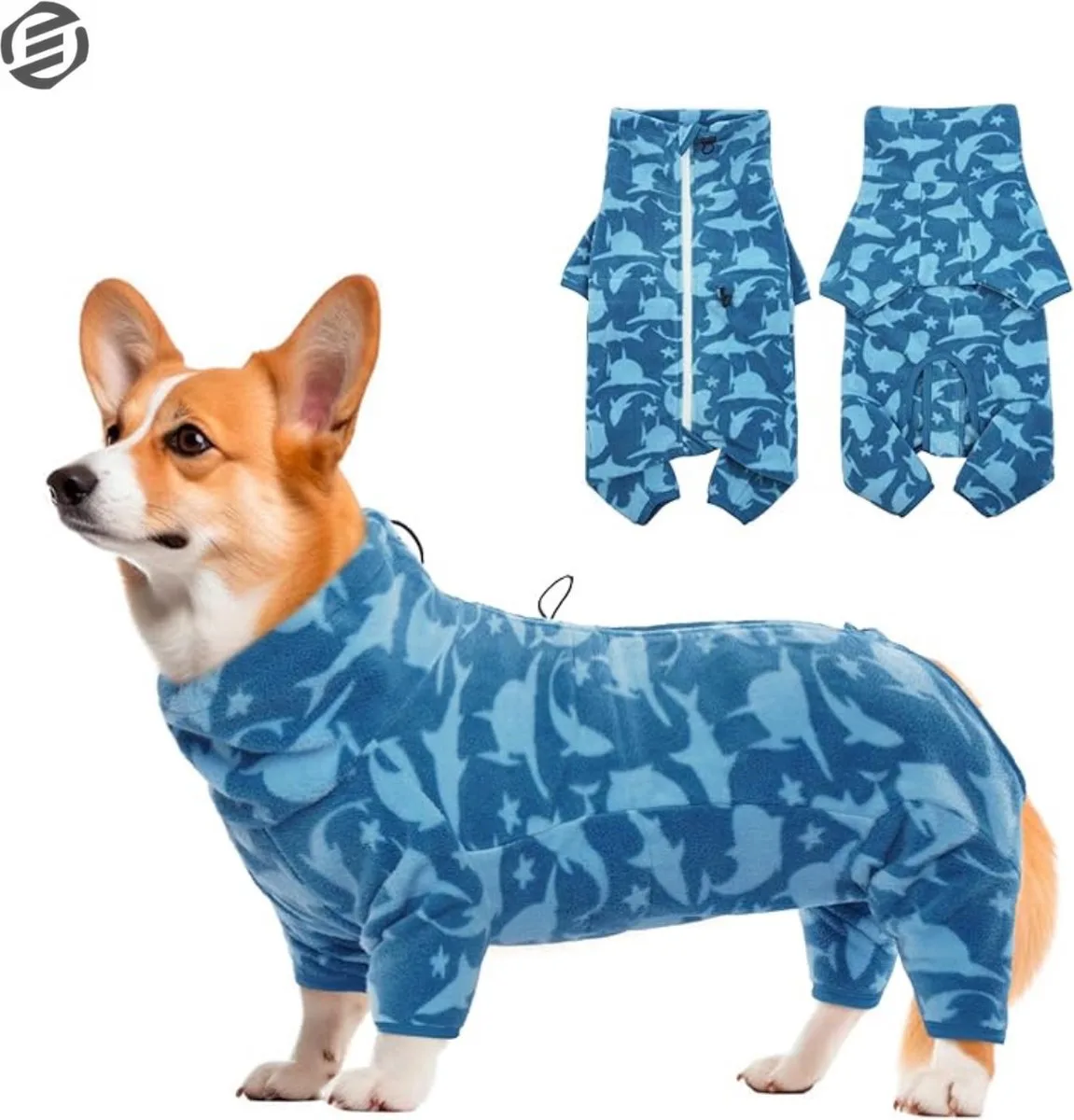 Honden Pyjama - Hondentrui - Honden Kleding - Hondenpyjama - Pyjama Voor Honden by Equivera – product photo