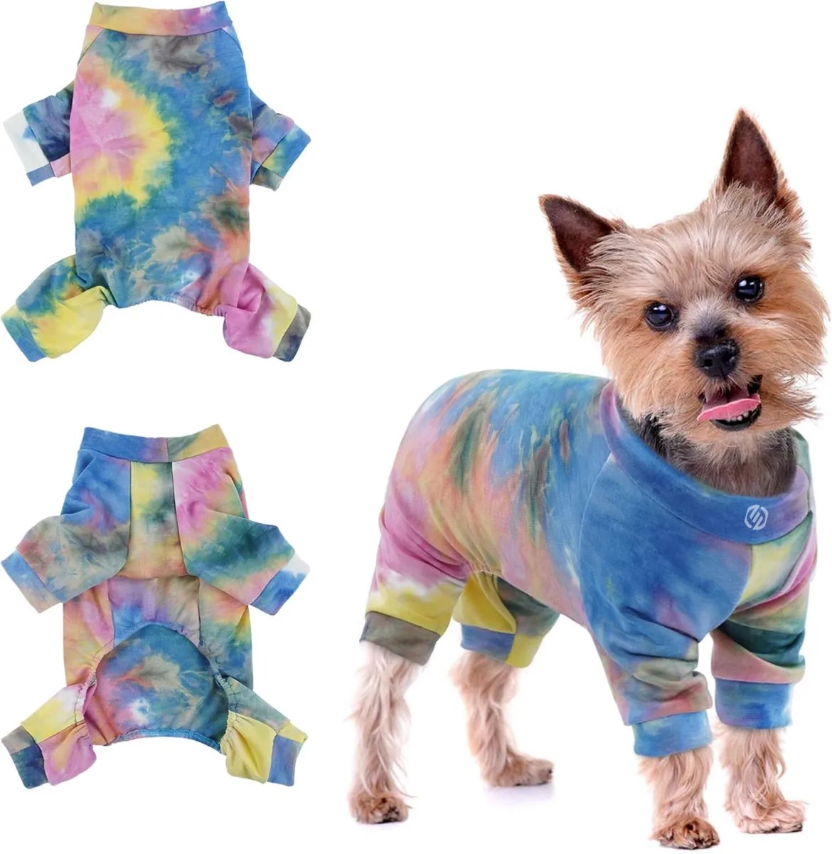 Honden Pyjama - Hondentrui - Honden Kleding - Hondenpyjama - Pyjama Voor Honden från Equivera i Regenboog – produktbild