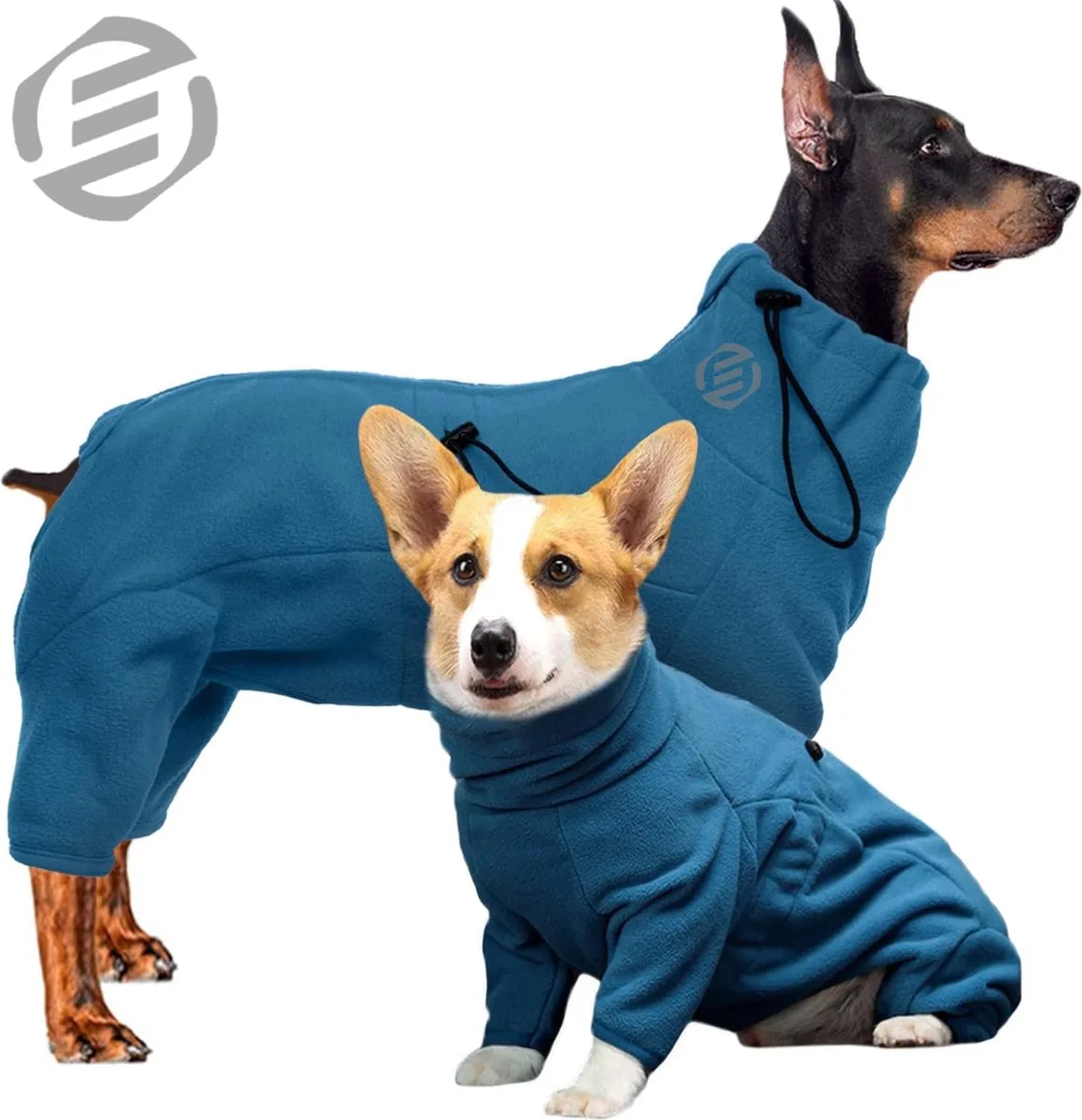 Honden Pyjama - Hondentrui - Honden Kleding - Hondenpyjama - Pyjama Voor Honden från Equivera i Turkos – produktbild
