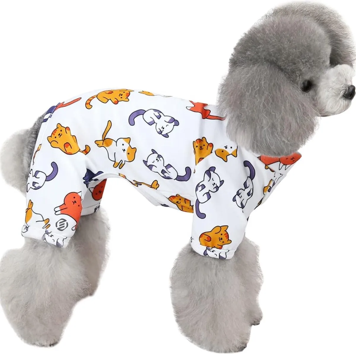 Honden Pyjama - Hondentrui - Honden Kleding - Hondenpyjama - Pyjama Voor Honden från Equivera i Vit – produktbild
