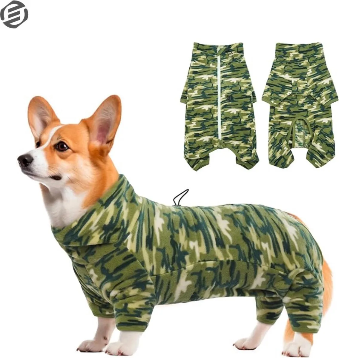 Honden Pyjama - Hondentrui - Honden Kleding - Hondenpyjama - Pyjama Voor Honden by Equivera – product photo