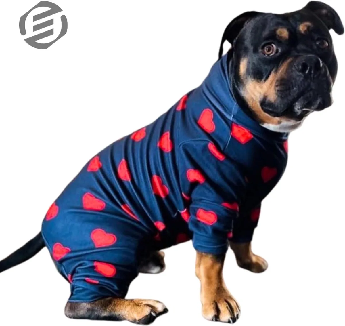 Honden Pyjama - Hondentrui - Honden Kleding - Hondenpyjama - Pyjama Voor Honden van Equivera – productfoto