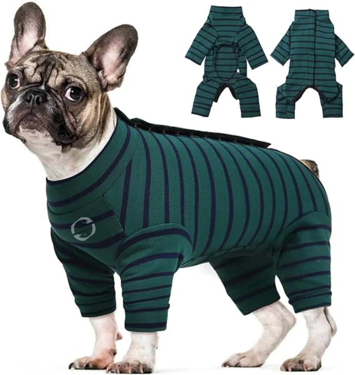 Honden Pyjama - Hondentrui - Honden Kleding - Hondenpyjama - Pyjama Voor Honden by Equivera in Groente – product photo