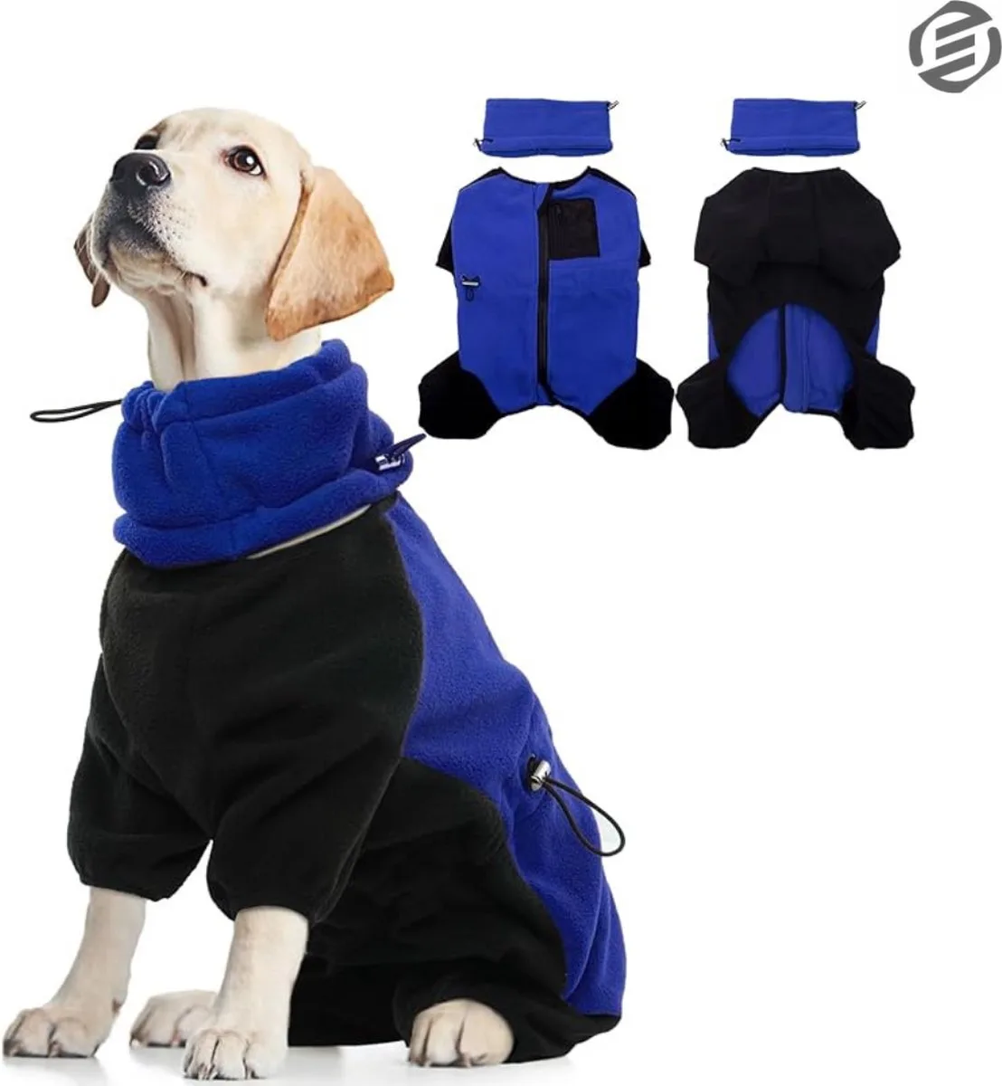 Honden Pyjama - Hondentrui - Honden Kleding - Hondenpyjama - Pyjama Voor Honden van Equivera – productfoto
