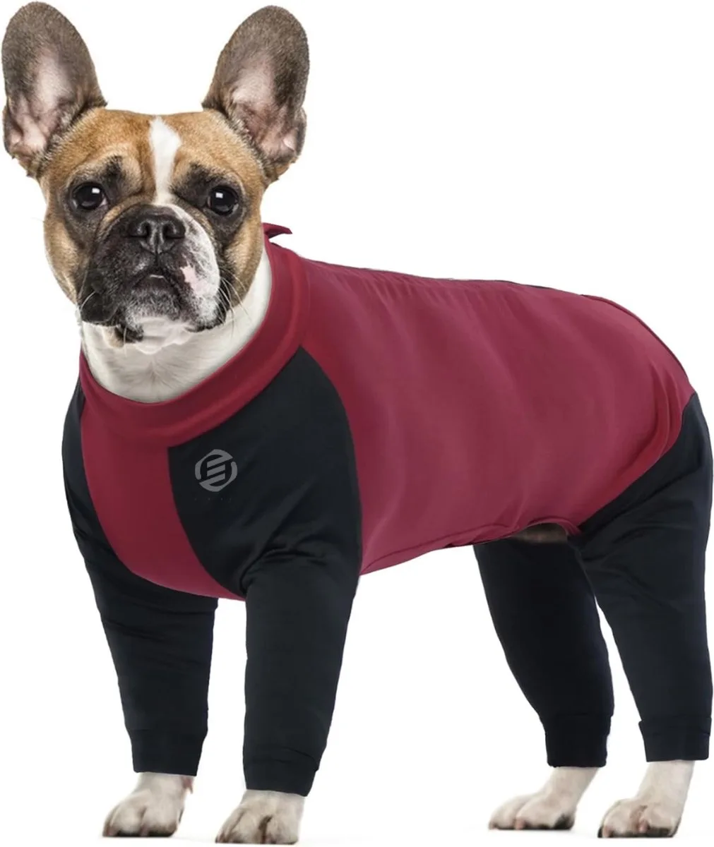 Honden Pyjama - Hondentrui - Honden Kleding - Hondenpyjama - Pyjama Voor Honden från Equivera i Röd – produktbild