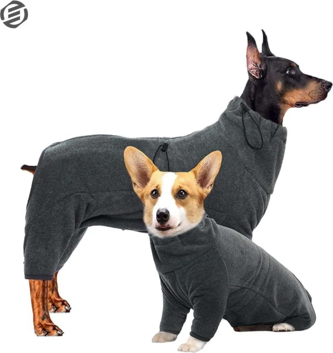 Honden Pyjama - Hondentrui - Honden Kleding - Hondenpyjama - Pyjama Voor Honden van Equivera – productfoto