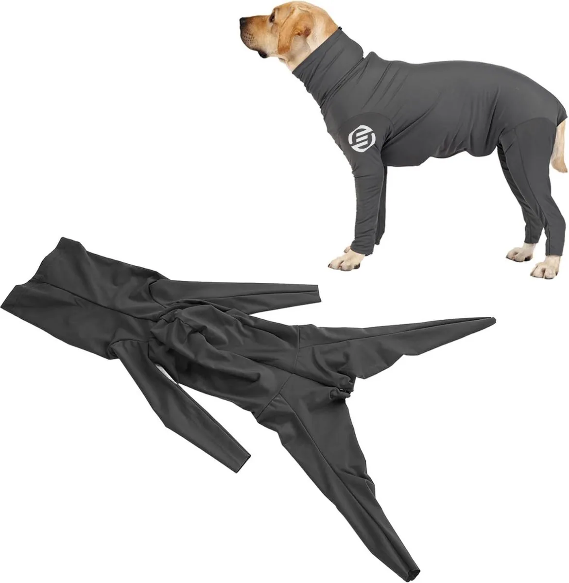 Honden Pyjama - Hondentrui - Honden Kleding - Hondenpyjama - Pyjama Voor Honden från Equivera i Svart – produktbild